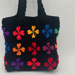 Handmade Boho Crochet Shoulder Bag